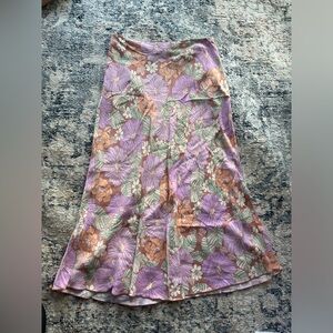 &other stories floral pastel skirt like new
